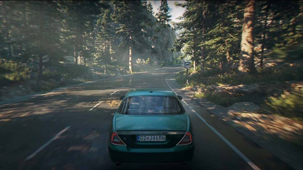 007: First Light Screenshot limousine driving in the Carpathians