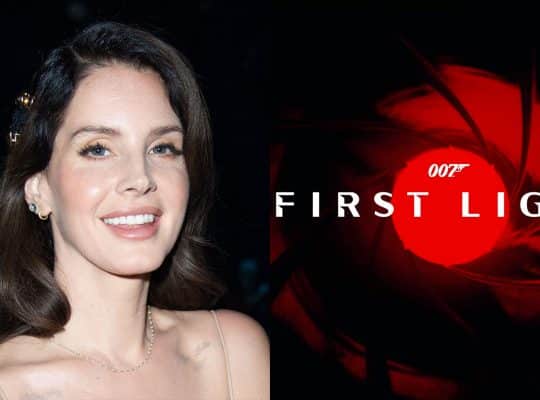 Lana Del Rey alongside the 007: First Light logo, sparking speculation about her potential theme song for IO Interactive’s upcoming James Bond game.