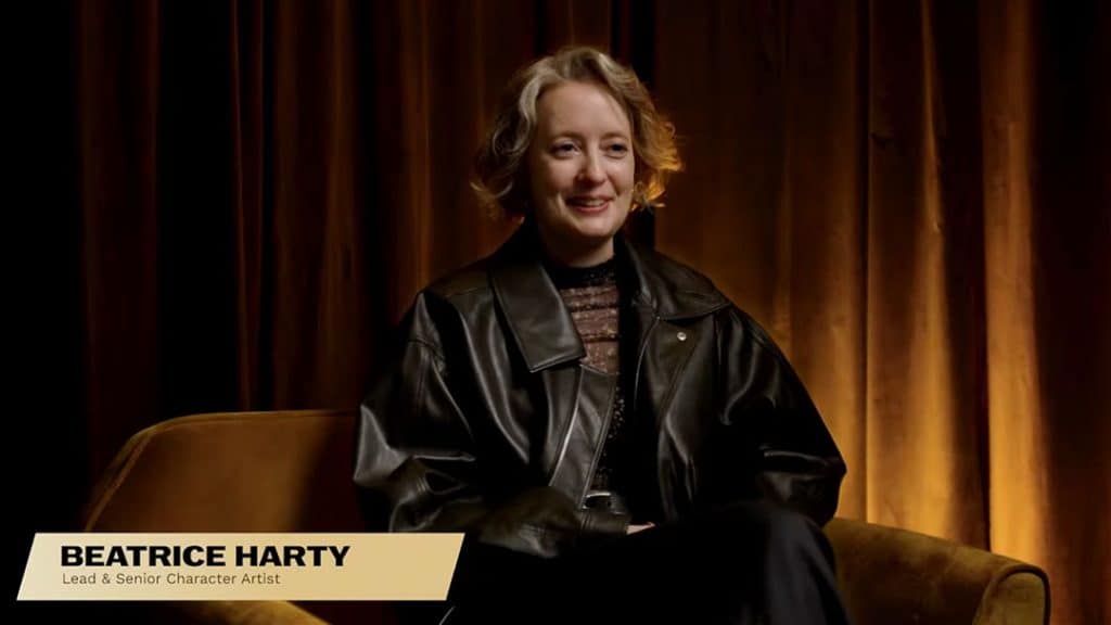 Beatrice Harty, Lead & Senior Character Artist at IO Interactive, speaking in the Beyond the Light Episode 2 dev diary for 007 First Light.
