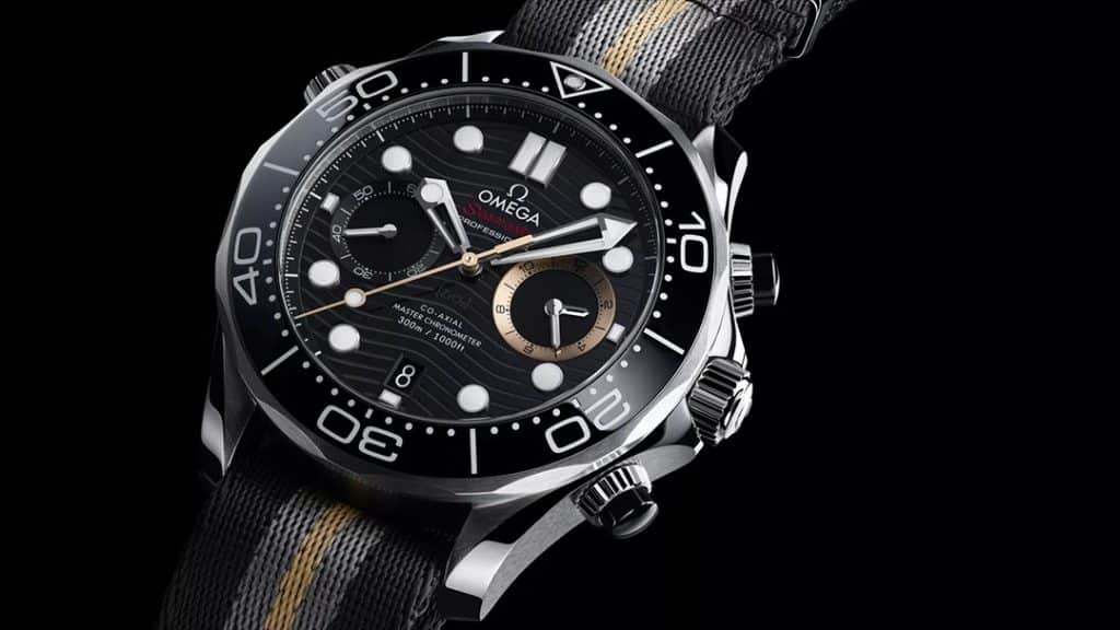mega Seamaster Diver 300M Chronograph 007 First Light