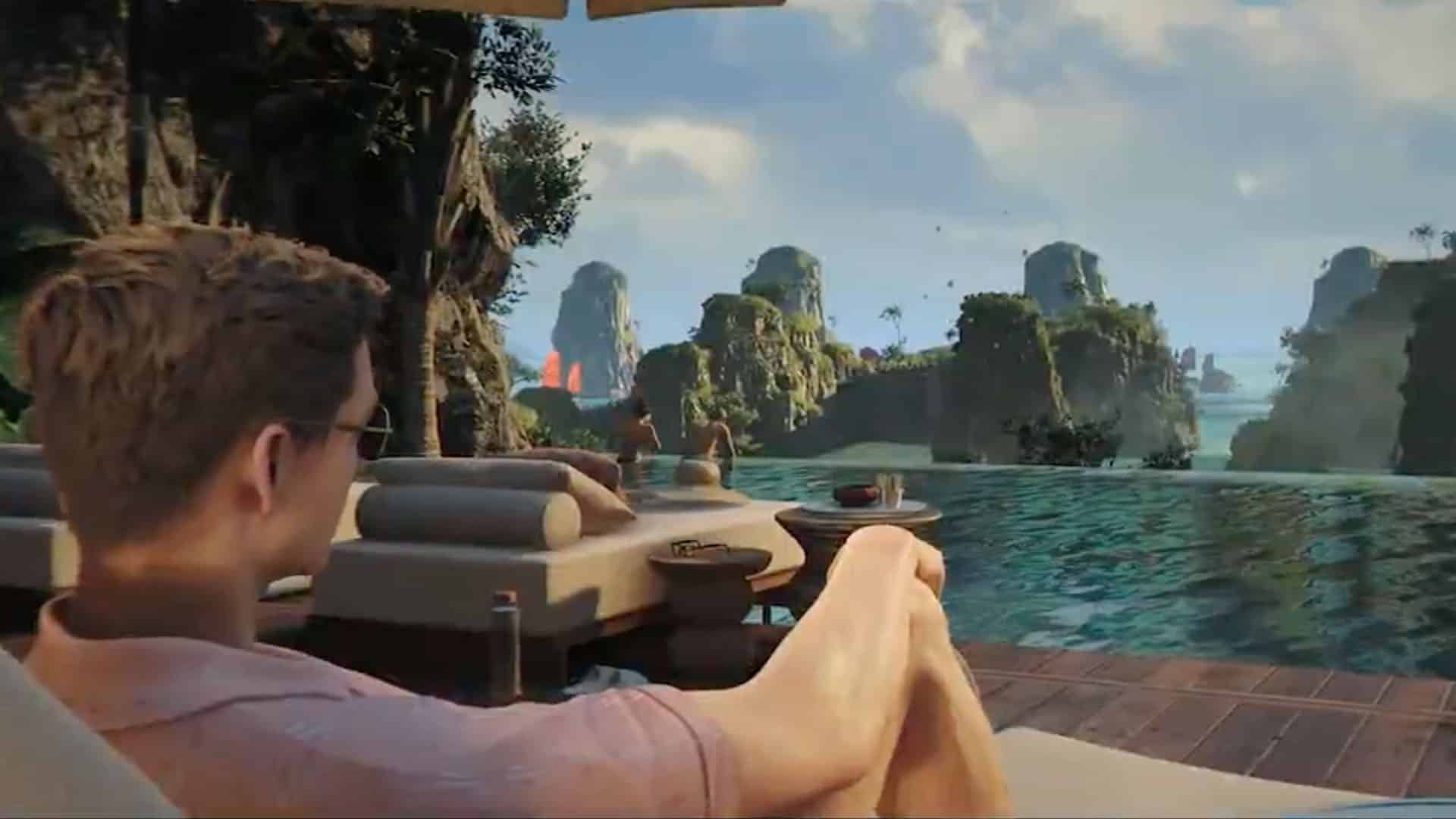 Bond enjoying the view at The Pearl Resort in Vietnam. 007 First Light Screenshot